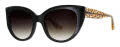 Lafont Malaga Black (100) Sunglasses - Color Image
