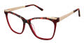 L.A.M.B. LA119 Red - RED Eyeglasses - Color Image