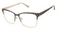 L.A.M.B. LA122 Black/Gold - BLK Eyeglasses - Color Image
