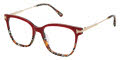L.A.M.B. LA123 Red/Multi (RED) Eyeglasses - Color Image