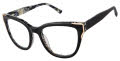 L.A.M.B. LA125 Black (BLK) Eyeglasses - Color Image