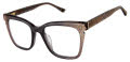 L.A.M.B. LA126 Grey (GRY) Eyeglasses - Color Image
