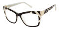 L.A.M.B. LAUF113 Black/Bone - BLK Eyeglasses - Color Image