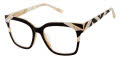 L.A.M.B. LAUF105 Black/Bone - BLK Eyeglasses - Color Image
