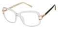 L.A.M.B. LAUF114 Crystal - CRY Eyeglasses - Color Image
