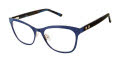 L.A.M.B. LA048 - LES Blue (BLU) Eyeglasses - Color Image