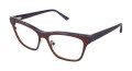 L.A.M.B. LA022 - Mae Burgundy (BUR) Eyeglasses - Color Image