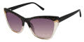 L.A.M.B. LA584 - ZELDA Black/Blush - BLK Sunglasses - Color Image