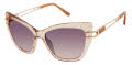 L.A.M.B. LA585 - AMIRAH Blush Crystal - BLS Sunglasses - Color Image