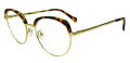 Lucky Brand VLBD129 Gold Havana Eyeglasses - Color Image