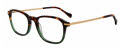 Lucky Brand VLBD428 Havana Green Eyeglasses - Color Image