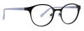 Life is Good Arleth Dark Blue Grey Eyeglasses - Color Image