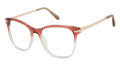 Lulu Guinness L945 Burgudy/Multi (RAS) Eyeglasses - Color Image