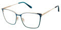 Lulu Guinness L947 Teal (TEA) Eyeglasses - Color Image