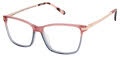 Lulu Guinness L948 Mauve/Slate  (MAU) Eyeglasses - Color Image