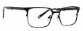 Life is Good Kids Banks Matte Black Eyeglasses - Color Image