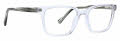 Life is Good Kids Jimmy Clear Crystal Eyeglasses - Color Image