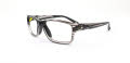 Rec Specs Liberty Sport Z8-Y40 Crystal Grey Black Striped (363) Eyeglasses - Color Image