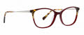 Life is Good Reeva Burgundy Eyeglasses - Color Image