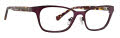 Life is Good Anna Matte Purple (MPR) Eyeglasses - Color Image