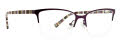 Life is Good Julie Eggplant (EGP) Eyeglasses - Color Image