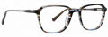 Life is Good Rhea Grey Stripe Eyeglasses - Color Image