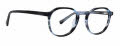 Life is Good Kids Ollie Blue Horn Eyeglasses - Color Image