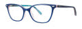 Lilly Pulitzer Braunwyn Navy Eyeglasses - Color Image
