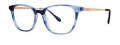 Lilly Pulitzer Dalton Boca Blue Eyeglasses - Color Image