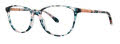 Lilly Pulitzer Fuller Tropical Tortoise Eyeglasses - Color Image