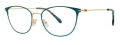 Lilly Pulitzer Gradie Teal Eyeglasses - Color Image