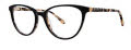 Lilly Pulitzer Mazie Onyx Tortoise Eyeglasses - Color Image