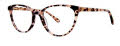 Lilly Pulitzer Mazie Peony Tortoise Eyeglasses - Color Image