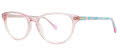 Lilly Pulitzer Adler Prosecco Pink Eyeglasses - Color Image