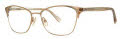 Lilly Pulitzer Belina Gold Horn Eyeglasses - Color Image