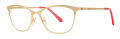 Lilly Pulitzer Georgina Gold (YG) Eyeglasses - Color Image
