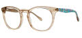 Lilly Pulitzer Reyes Crystal Sand Eyeglasses - Color Image