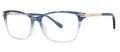 Lilly Pulitzer Zinnea Blue Shell Eyeglasses - Color Image
