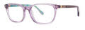 Lilly Pulitzer Girls Aubra Mini Iris Shimmer Eyeglasses - Color Image