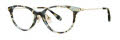 Lilly Pulitzer Girls Neeli Matcha Tortoise Eyeglasses - Color Image