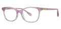 Lilly Pulitzer Girls Galena Mini Violet Pearl Eyeglasses - Color Image