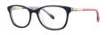 Lilly Pulitzer Girls Landry Mini Navy Eyeglasses - Color Image