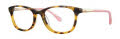 Lilly Pulitzer Girls Landry Mini Tortoise Eyeglasses - Color Image