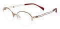 Line Art XL 2167 Burgundy Eyeglasses - Color Image