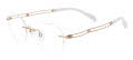 Line Art XL 2168 Rose Gold Eyeglasses - Color Image