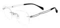 Line Art XL 2168 Silver Eyeglasses - Color Image