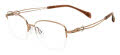 Line Art XL 2169 Light Brown Eyeglasses - Color Image