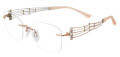 Line Art XL 2171 Rose Gold Eyeglasses - Color Image