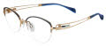 Line Art XL 2172 Navy Eyeglasses - Color Image