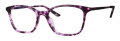 Liz Claiborne L 467 Havana Violet (AY0) Eyeglasses - Color Image
